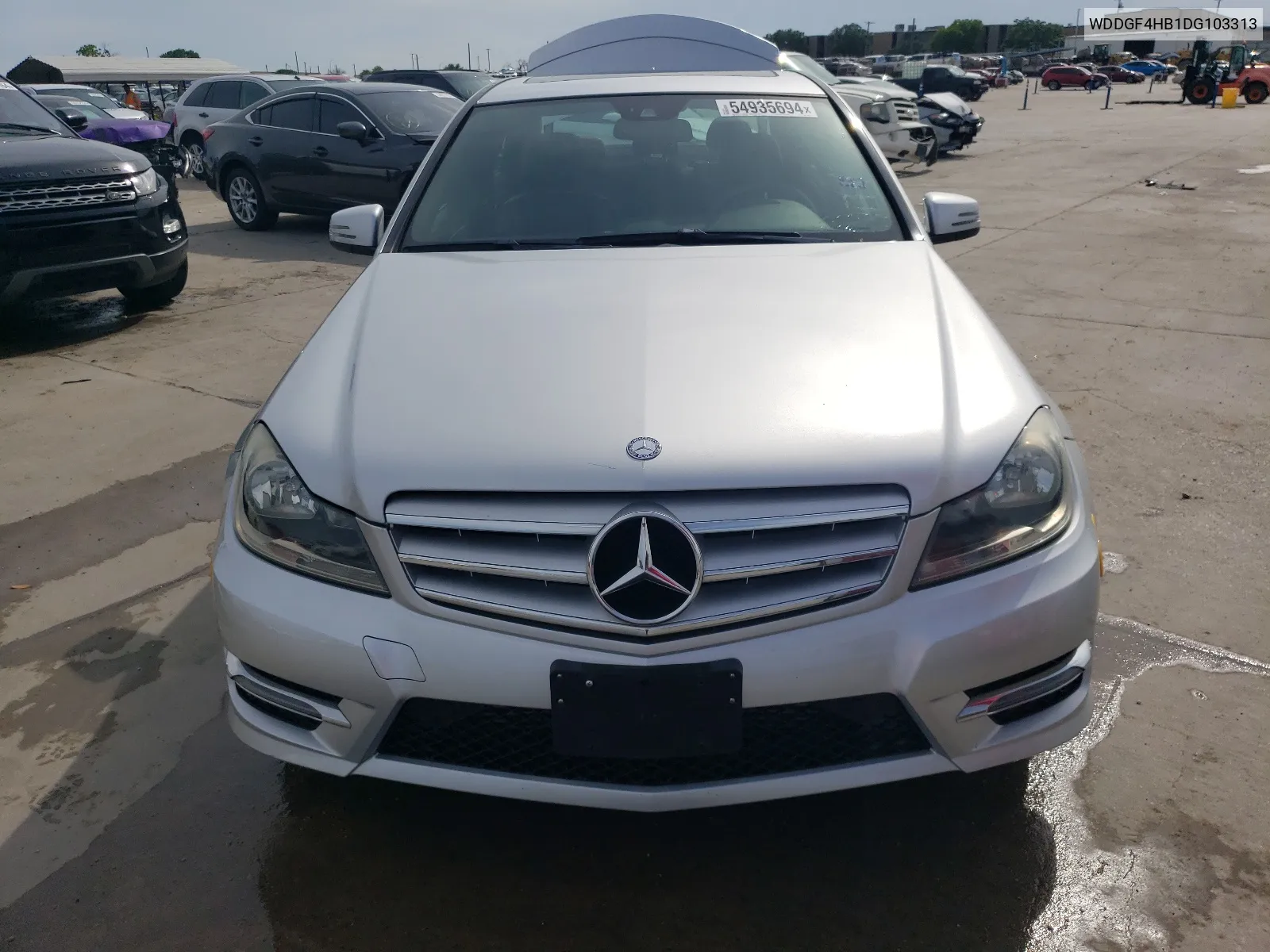 2013 Mercedes-Benz C 250 VIN: WDDGF4HB1DG103313 Lot: 54935694