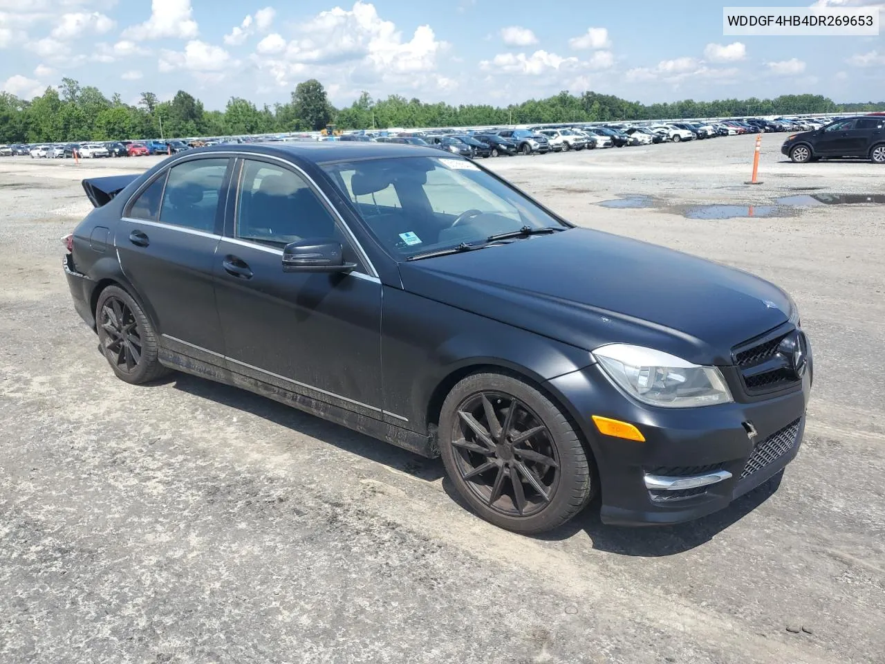 2013 Mercedes-Benz C 250 VIN: WDDGF4HB4DR269653 Lot: 55156544