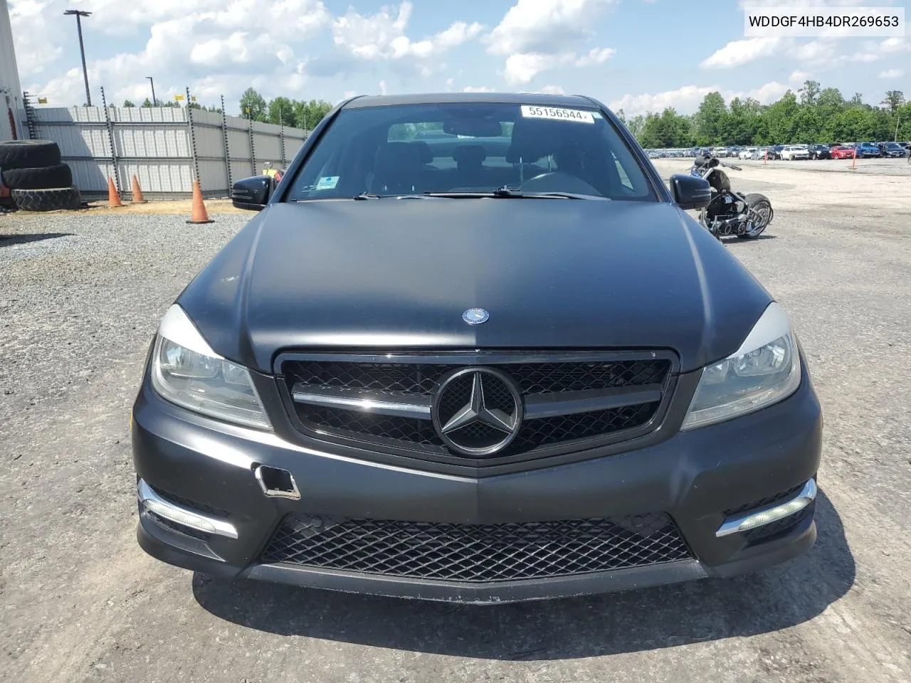 2013 Mercedes-Benz C 250 VIN: WDDGF4HB4DR269653 Lot: 55156544