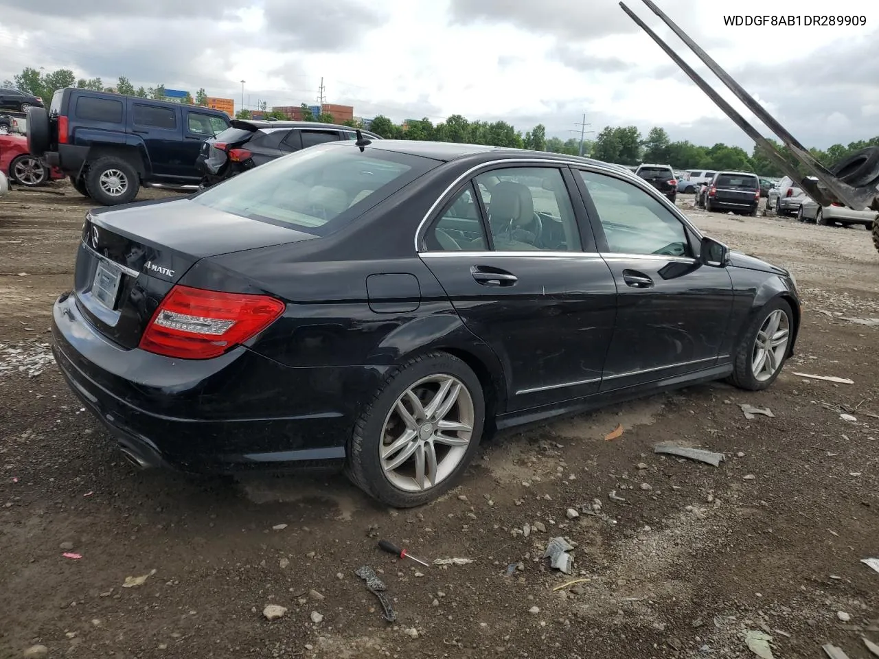 2013 Mercedes-Benz C 300 4Matic VIN: WDDGF8AB1DR289909 Lot: 56267094