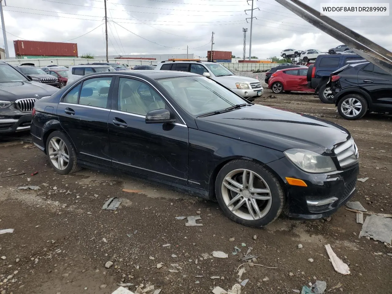 2013 Mercedes-Benz C 300 4Matic VIN: WDDGF8AB1DR289909 Lot: 56267094