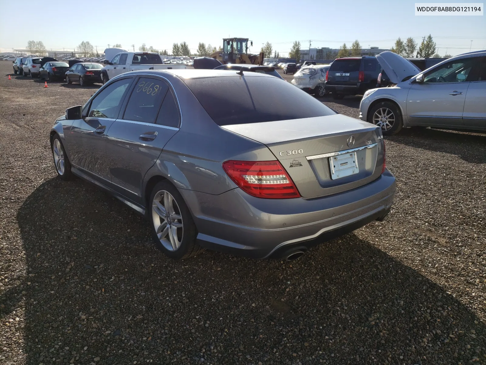 2013 Mercedes-Benz C 300 4Matic VIN: WDDGF8AB8DG121194 Lot: 58342441