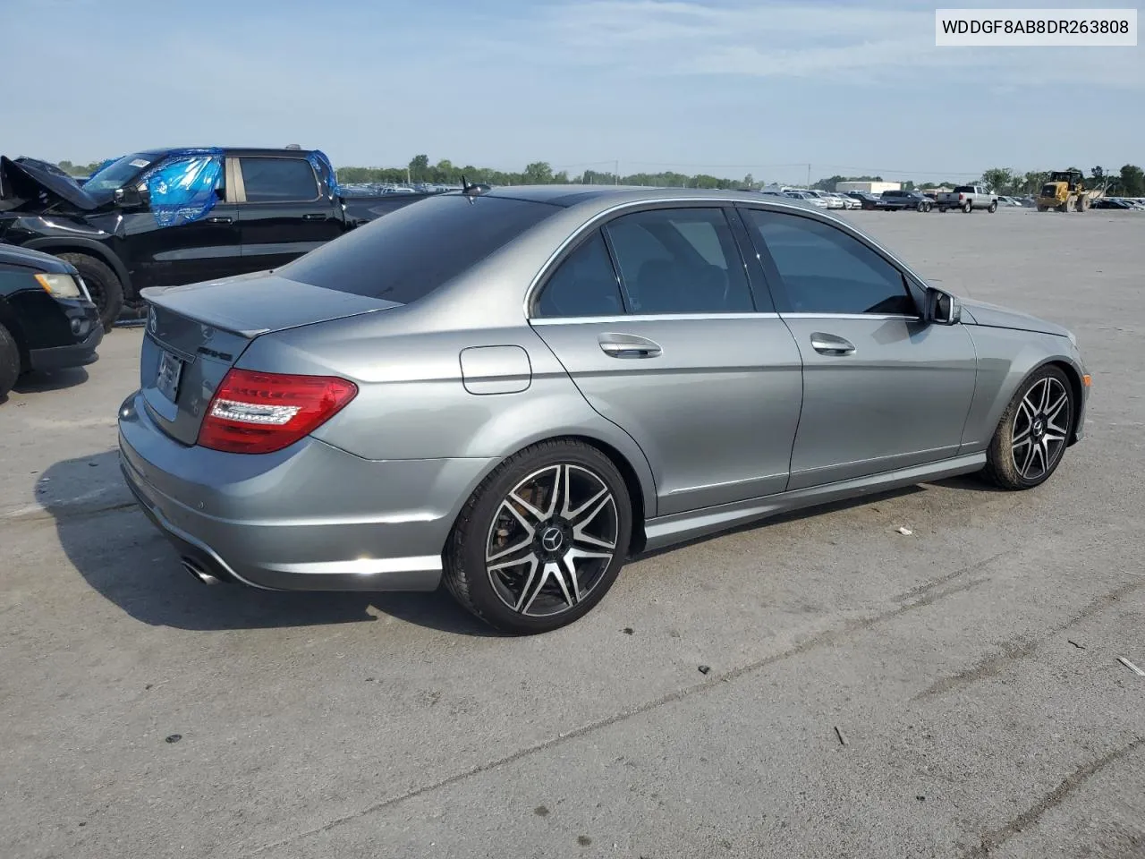 2013 Mercedes-Benz C 300 4Matic VIN: WDDGF8AB8DR263808 Lot: 59011594