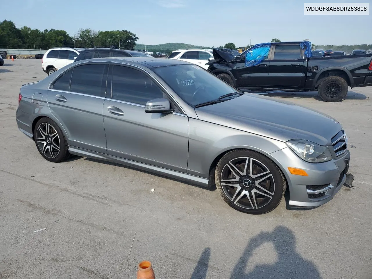 2013 Mercedes-Benz C 300 4Matic VIN: WDDGF8AB8DR263808 Lot: 59011594