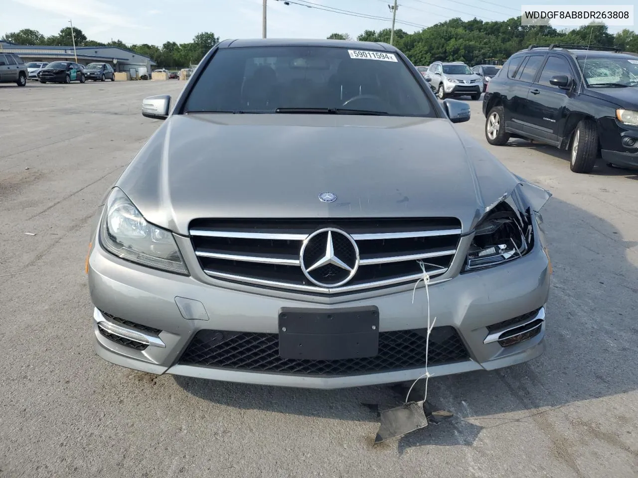 2013 Mercedes-Benz C 300 4Matic VIN: WDDGF8AB8DR263808 Lot: 59011594