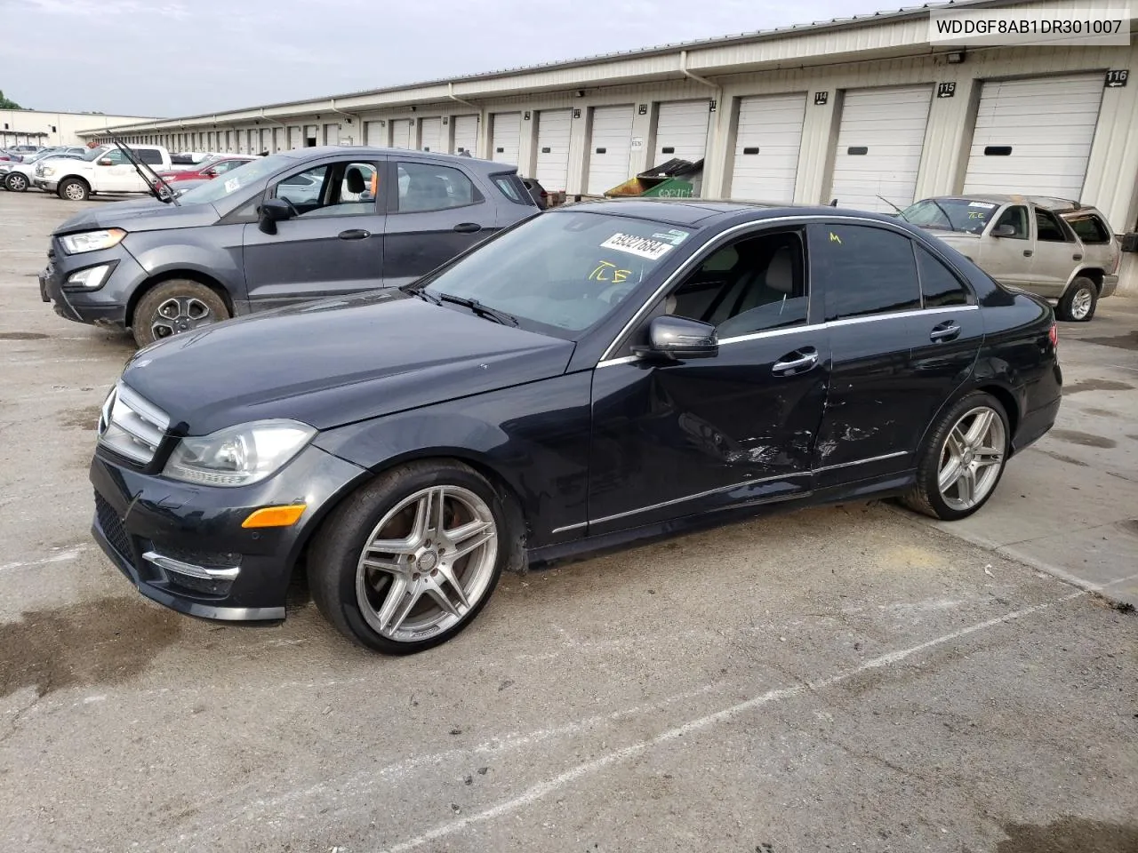 2013 Mercedes-Benz C 300 4Matic VIN: WDDGF8AB1DR301007 Lot: 59327684