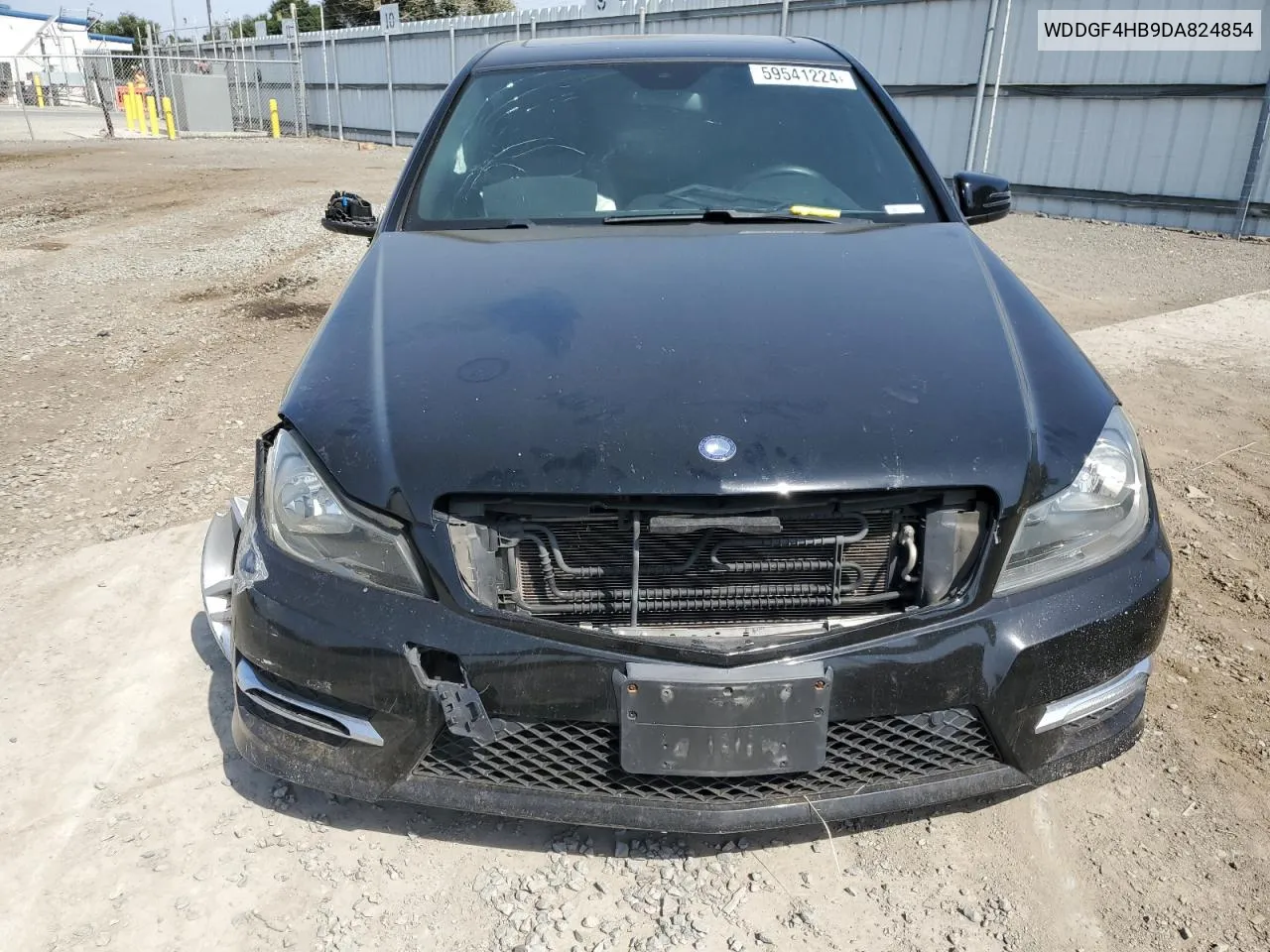 2013 Mercedes-Benz C 250 VIN: WDDGF4HB9DA824854 Lot: 59541224