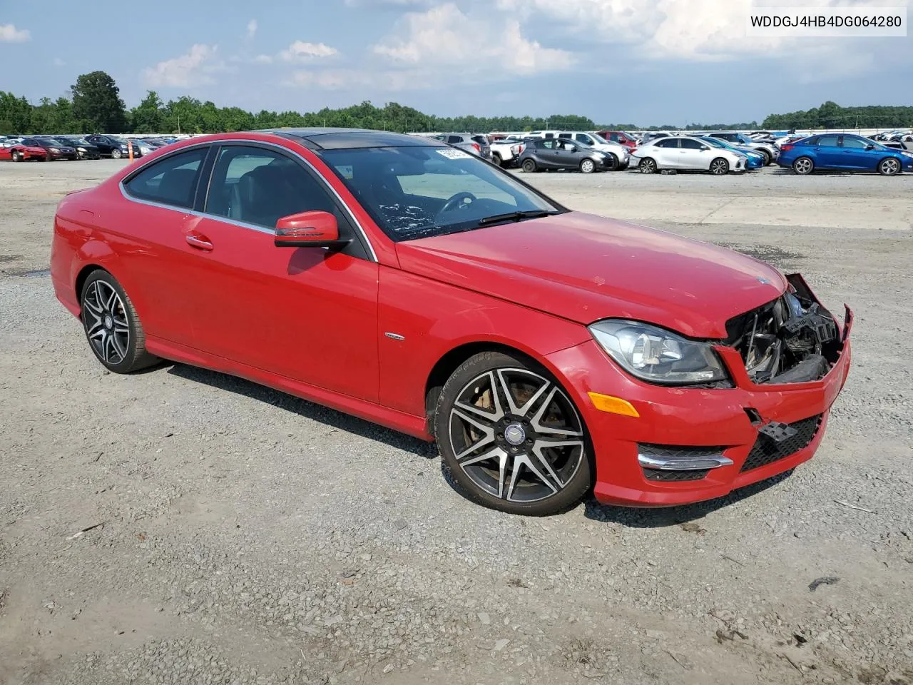 2013 Mercedes-Benz C 250 VIN: WDDGJ4HB4DG064280 Lot: 59623194