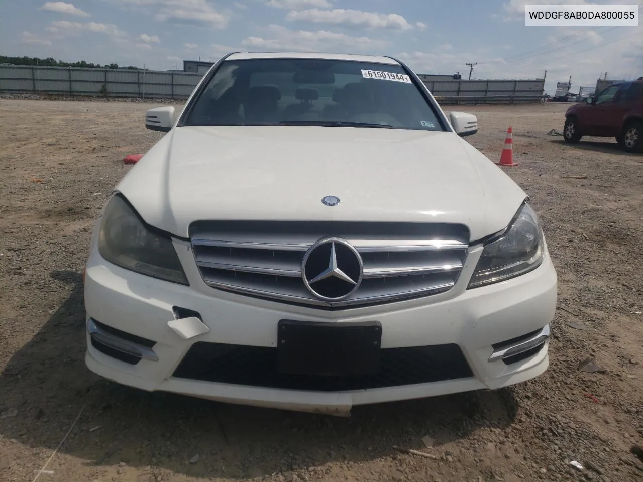 2013 Mercedes-Benz C 300 4Matic VIN: WDDGF8AB0DA800055 Lot: 61501944