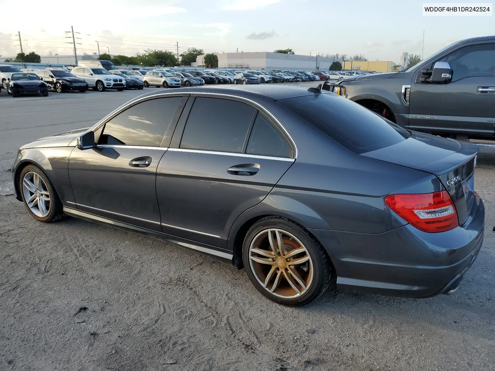 2013 Mercedes-Benz C 250 VIN: WDDGF4HB1DR242524 Lot: 61637764