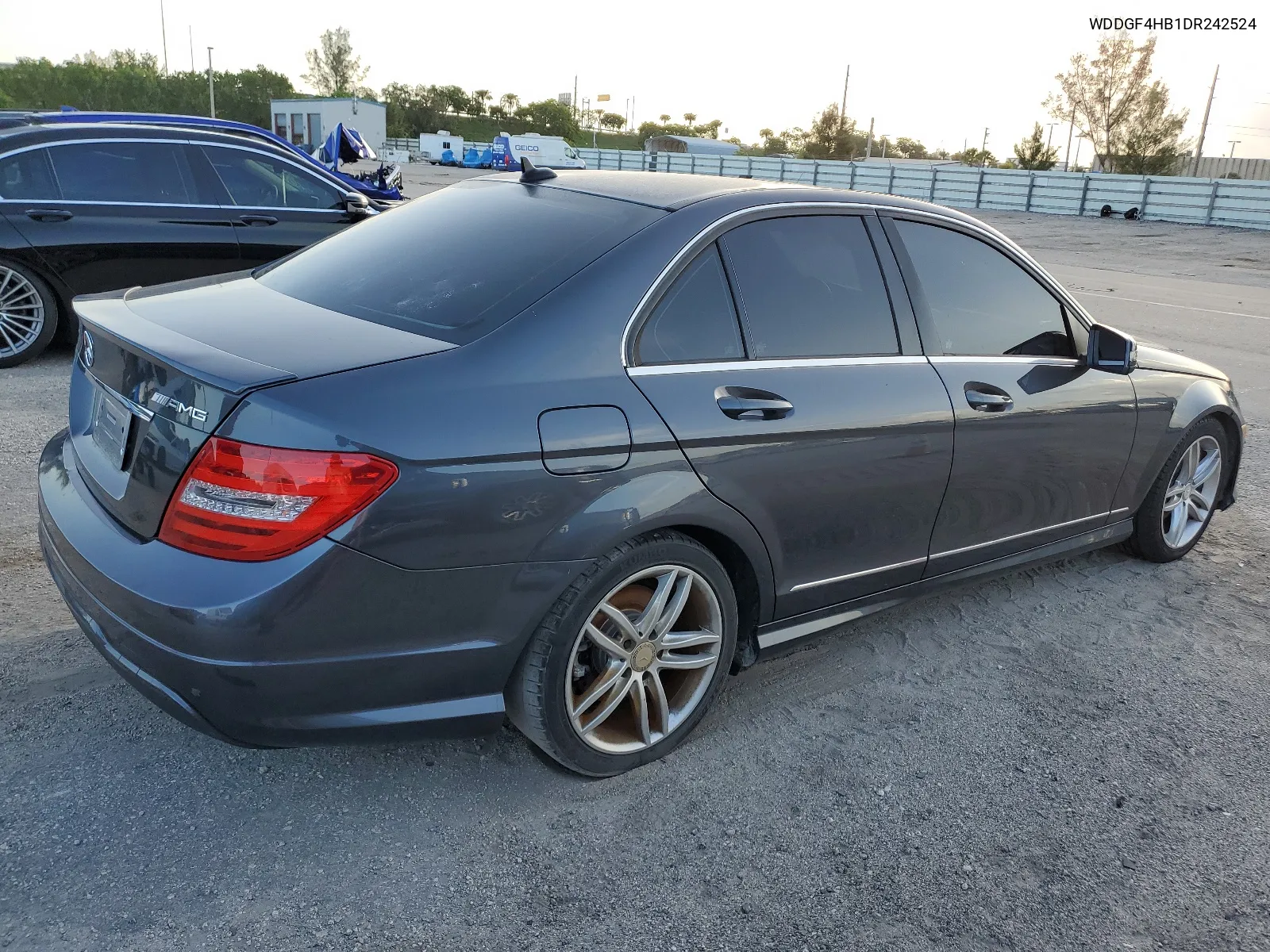 2013 Mercedes-Benz C 250 VIN: WDDGF4HB1DR242524 Lot: 61637764