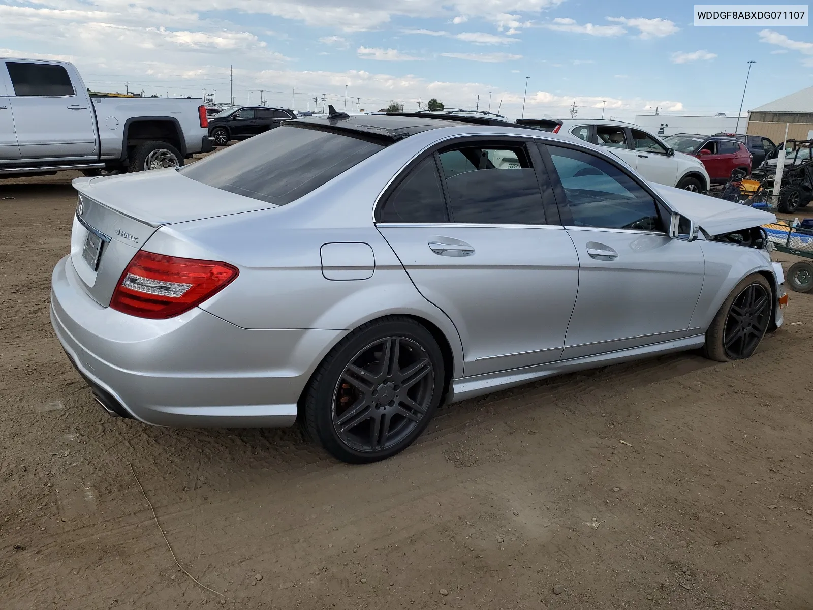 2013 Mercedes-Benz C 300 4Matic VIN: WDDGF8ABXDG071107 Lot: 62521354