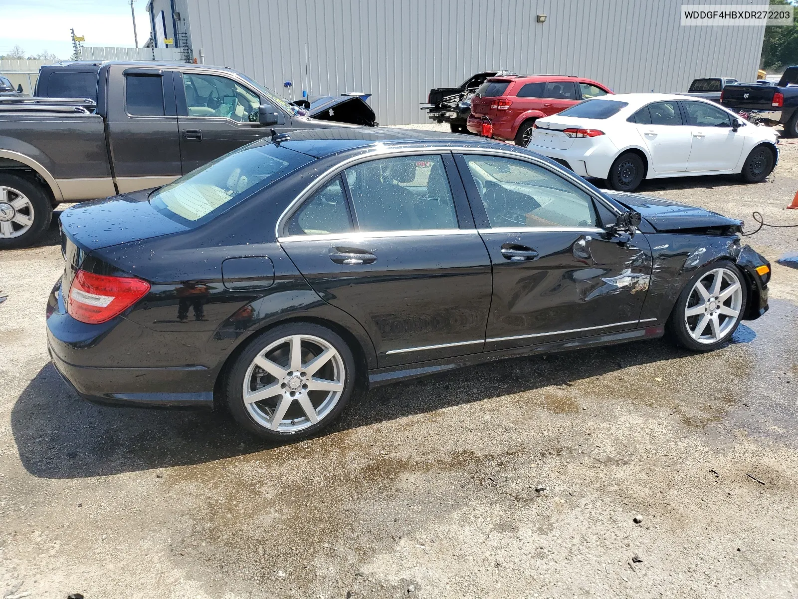 2013 Mercedes-Benz C 250 VIN: WDDGF4HBXDR272203 Lot: 62524074