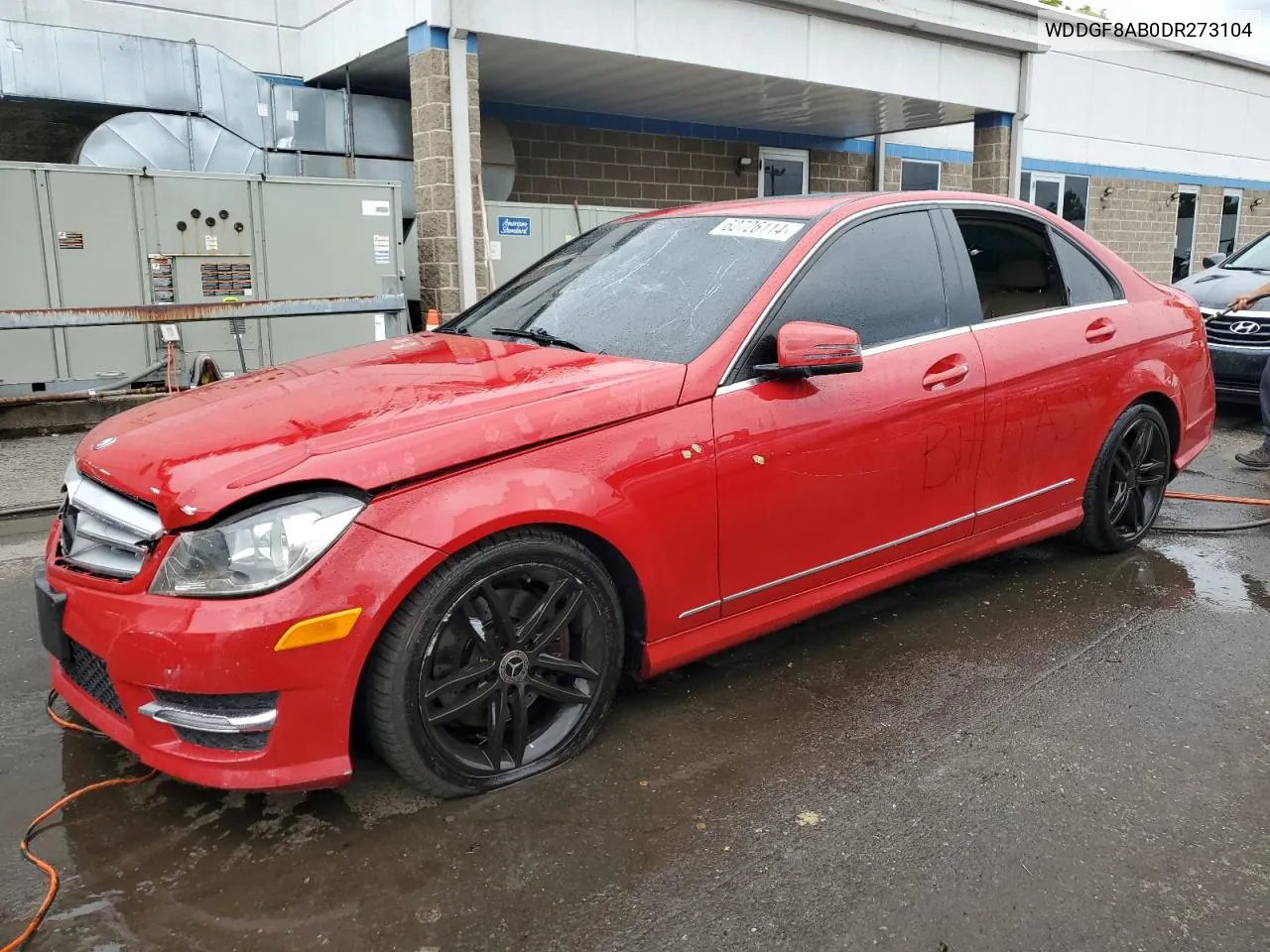 2013 Mercedes-Benz C 300 4Matic VIN: WDDGF8AB0DR273104 Lot: 62726114