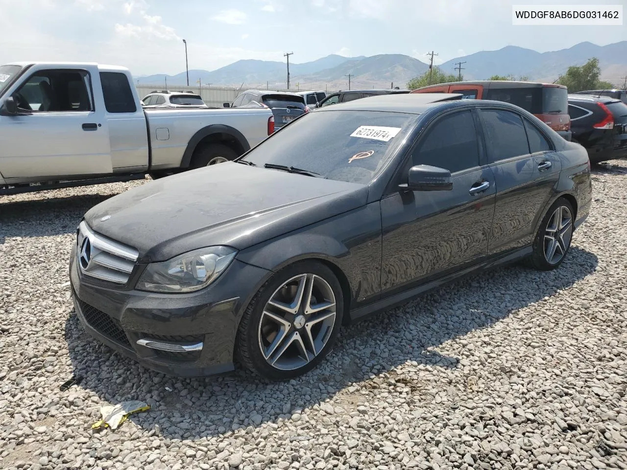 2013 Mercedes-Benz C 300 4Matic VIN: WDDGF8AB6DG031462 Lot: 62731974