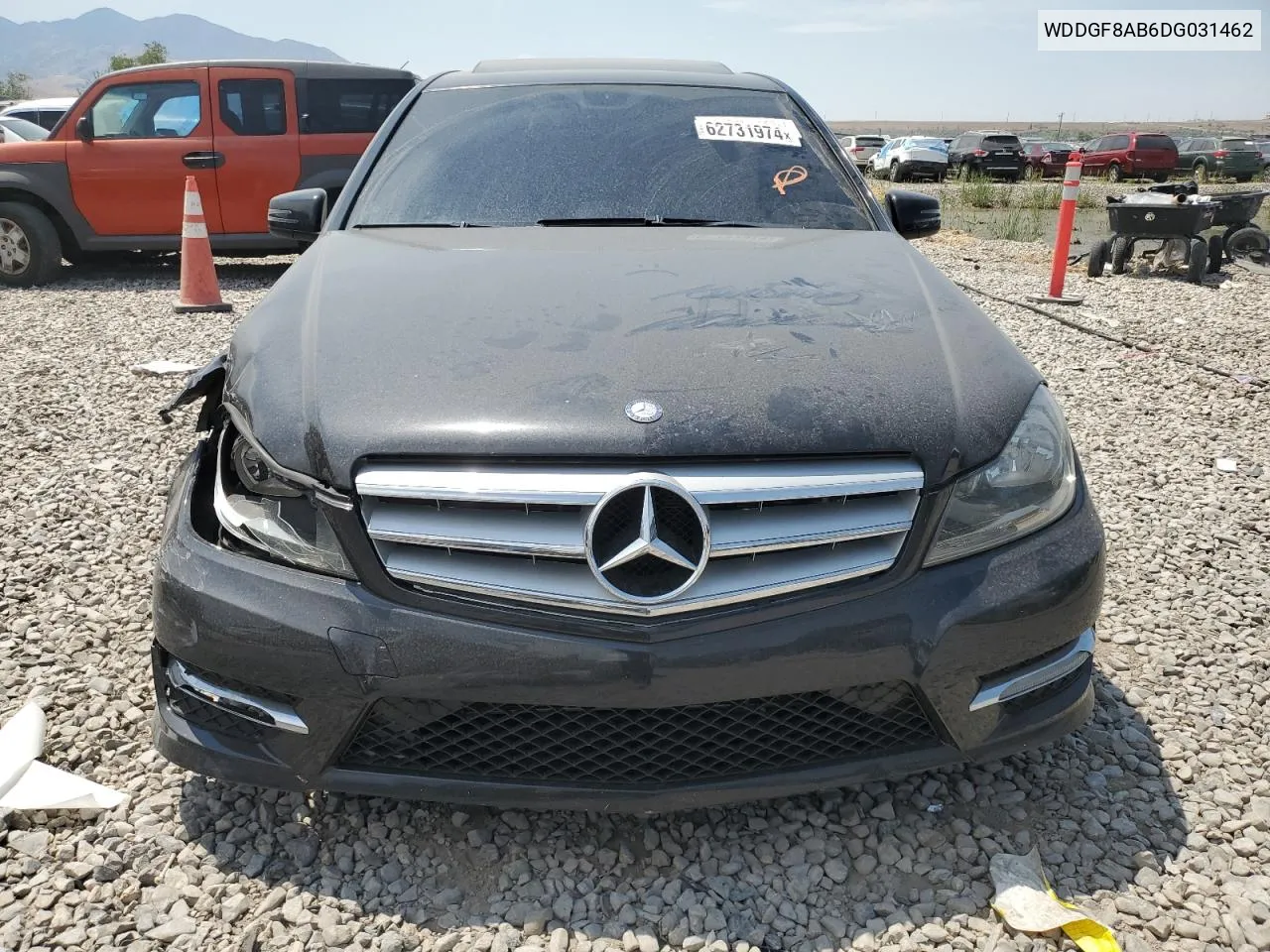 2013 Mercedes-Benz C 300 4Matic VIN: WDDGF8AB6DG031462 Lot: 62731974