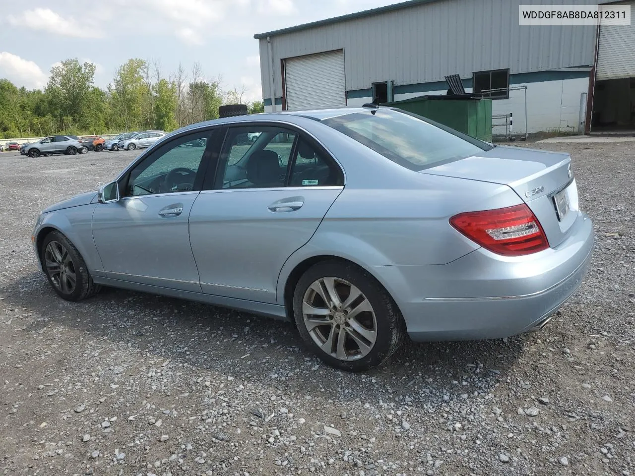 2013 Mercedes-Benz C 300 4Matic VIN: WDDGF8AB8DA812311 Lot: 63880904