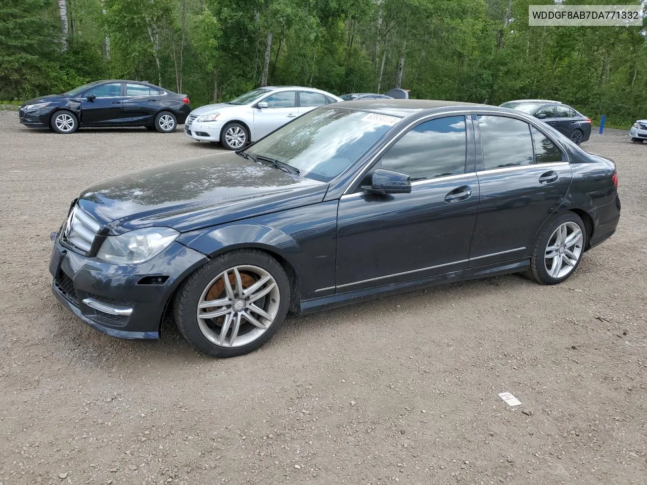 2013 Mercedes-Benz C 300 4Matic VIN: WDDGF8AB7DA771332 Lot: 63930114