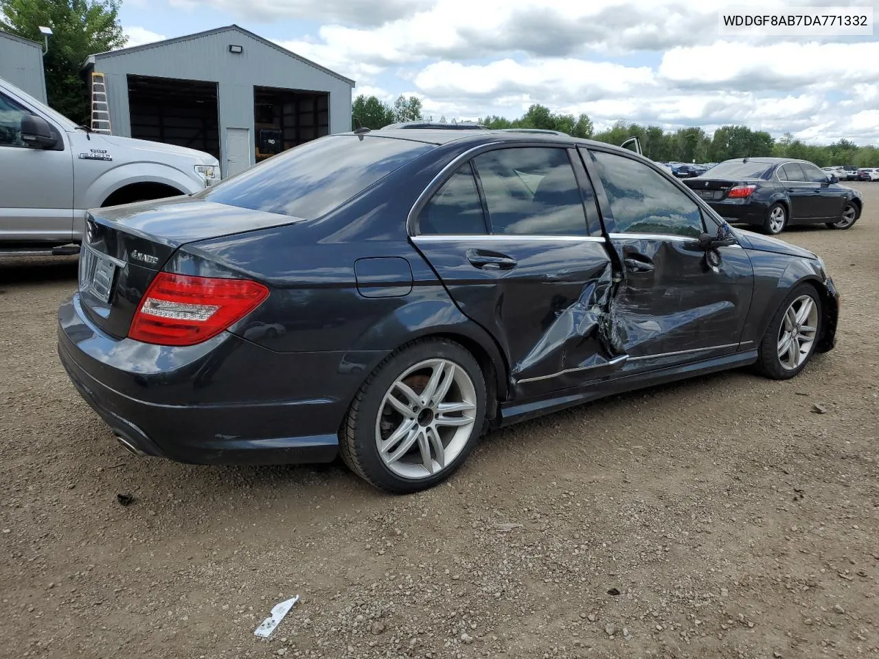 2013 Mercedes-Benz C 300 4Matic VIN: WDDGF8AB7DA771332 Lot: 63930114