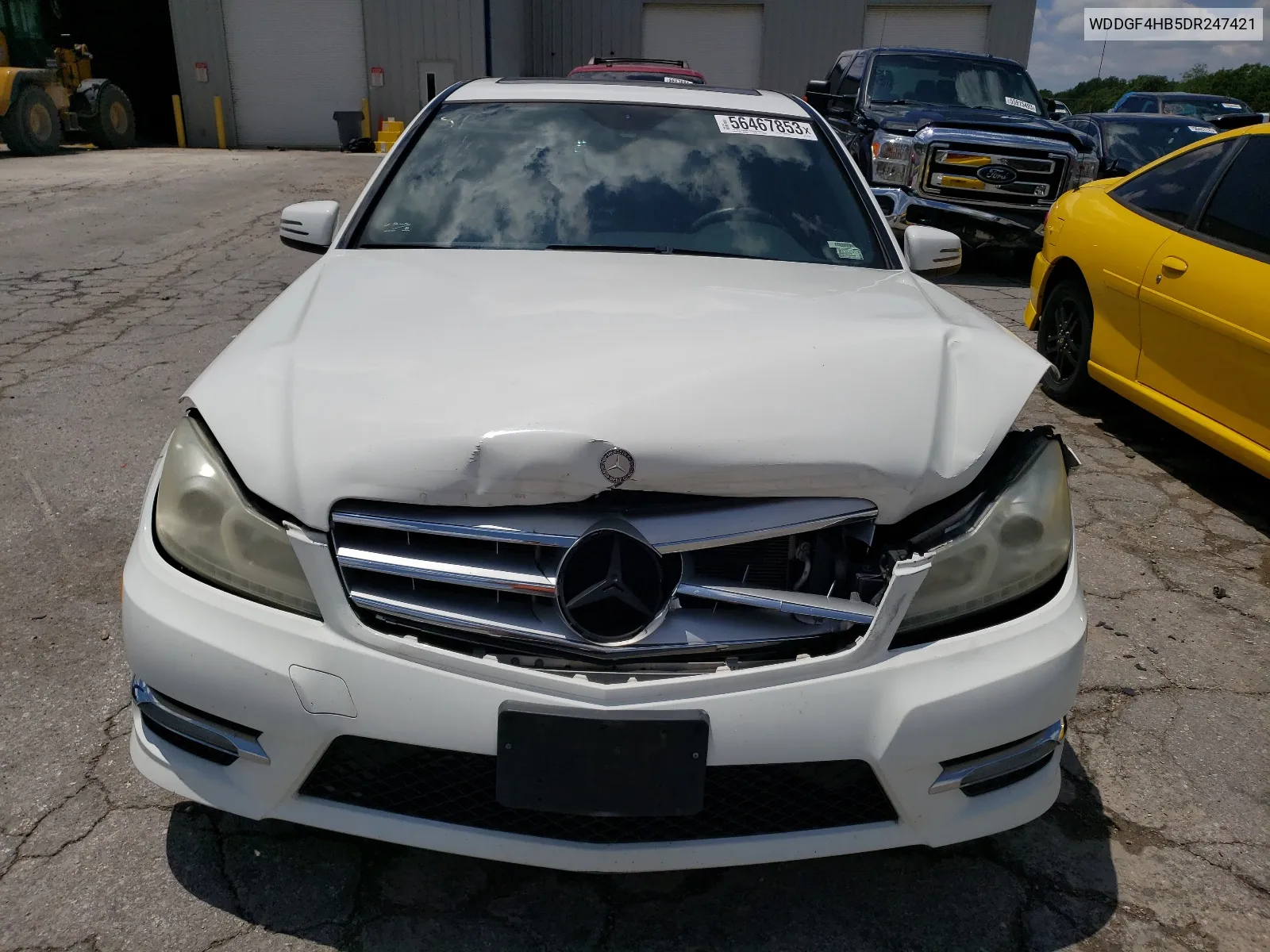 2013 Mercedes-Benz C 250 VIN: WDDGF4HB5DR247421 Lot: 64245684