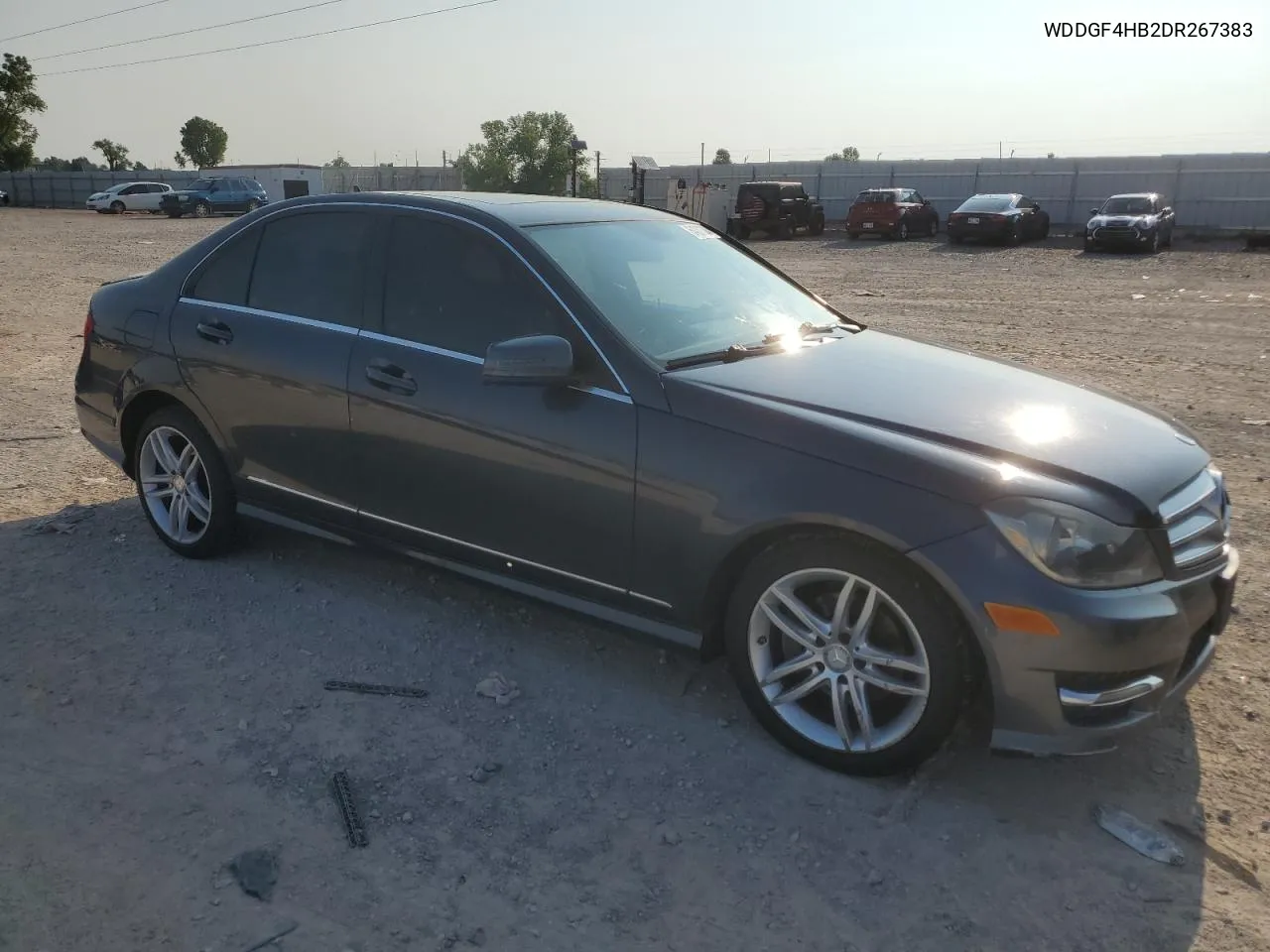 2013 Mercedes-Benz C 250 VIN: WDDGF4HB2DR267383 Lot: 64261384