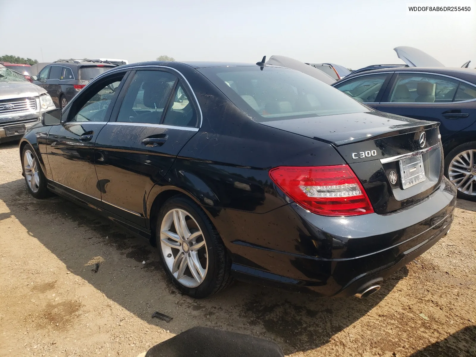 2013 Mercedes-Benz C 300 4Matic VIN: WDDGF8AB6DR255450 Lot: 64577594