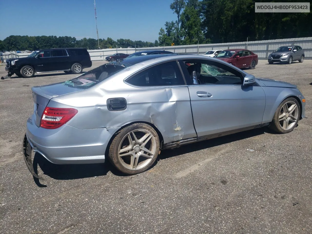 2013 Mercedes-Benz C 250 VIN: WDDGJ4HB0DF953423 Lot: 65920784