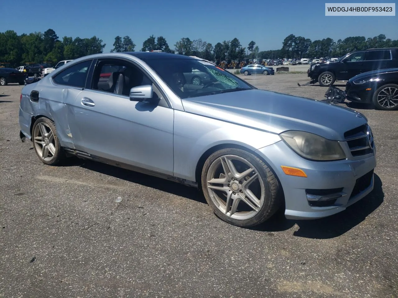 2013 Mercedes-Benz C 250 VIN: WDDGJ4HB0DF953423 Lot: 65920784