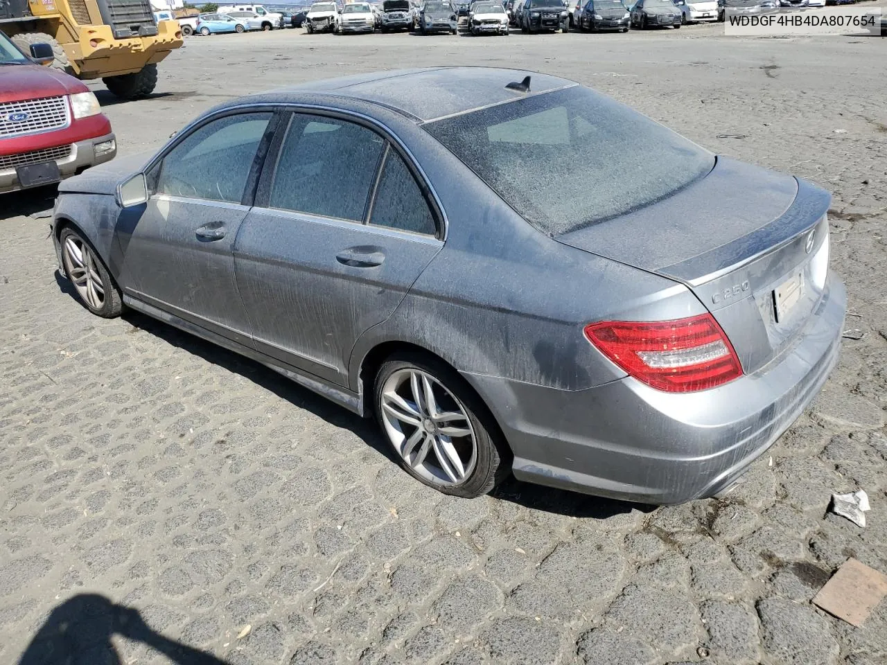 2013 Mercedes-Benz C 250 VIN: WDDGF4HB4DA807654 Lot: 66020814