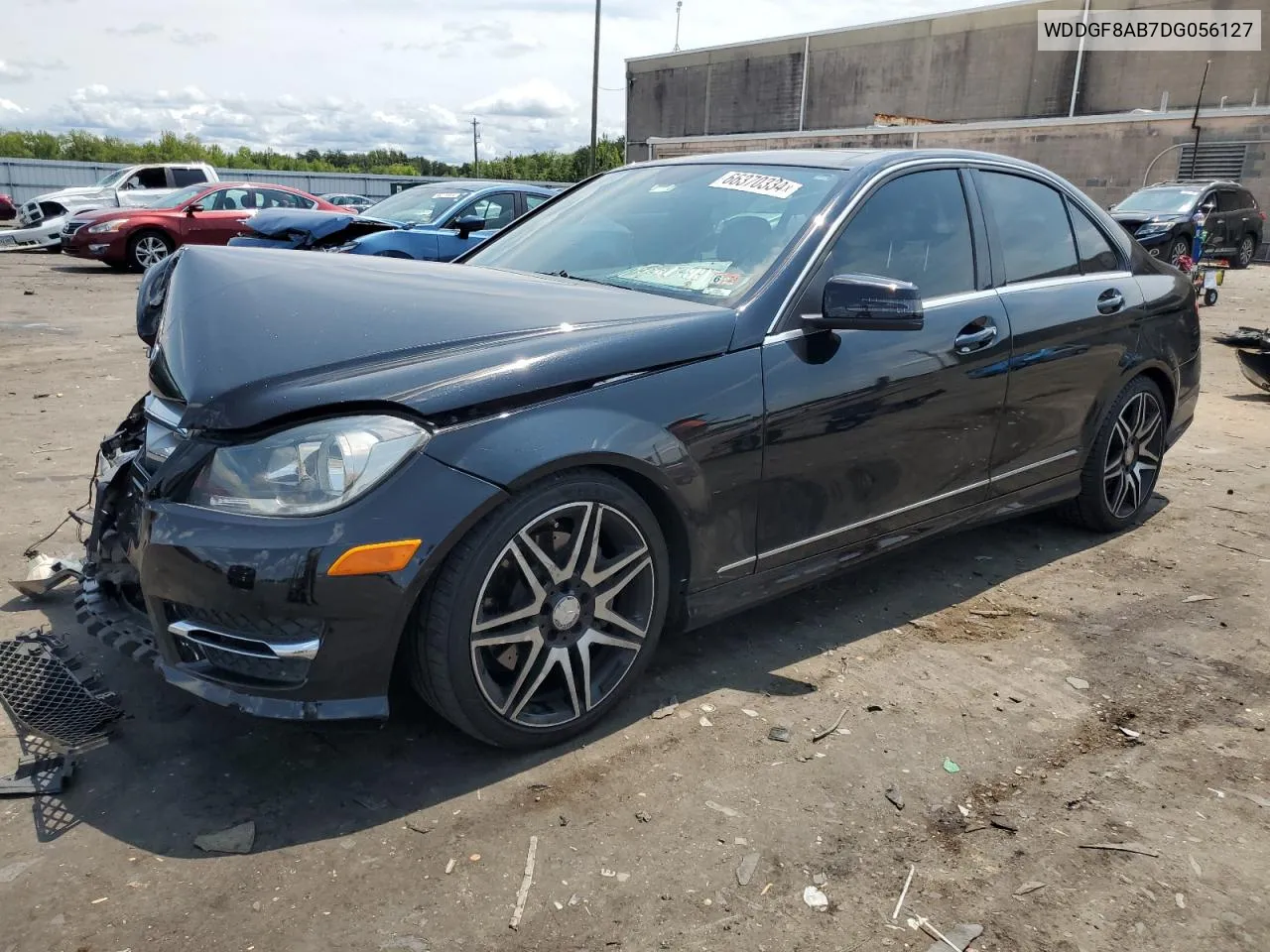 2013 Mercedes-Benz C 300 4Matic VIN: WDDGF8AB7DG056127 Lot: 66370334