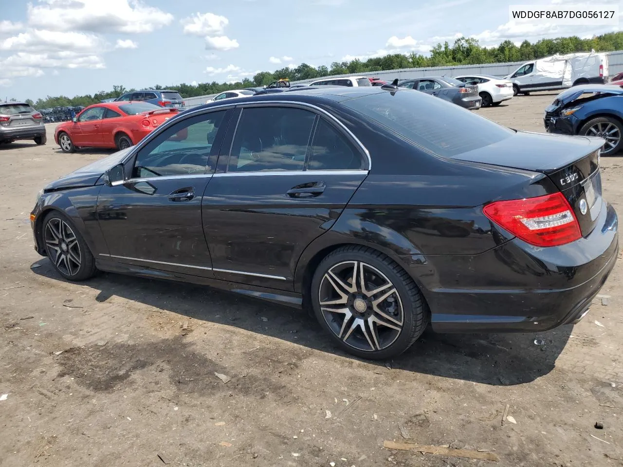 2013 Mercedes-Benz C 300 4Matic VIN: WDDGF8AB7DG056127 Lot: 66370334