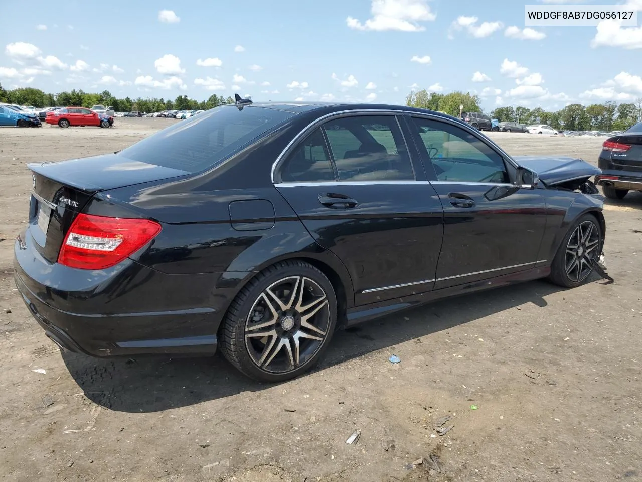 2013 Mercedes-Benz C 300 4Matic VIN: WDDGF8AB7DG056127 Lot: 66370334