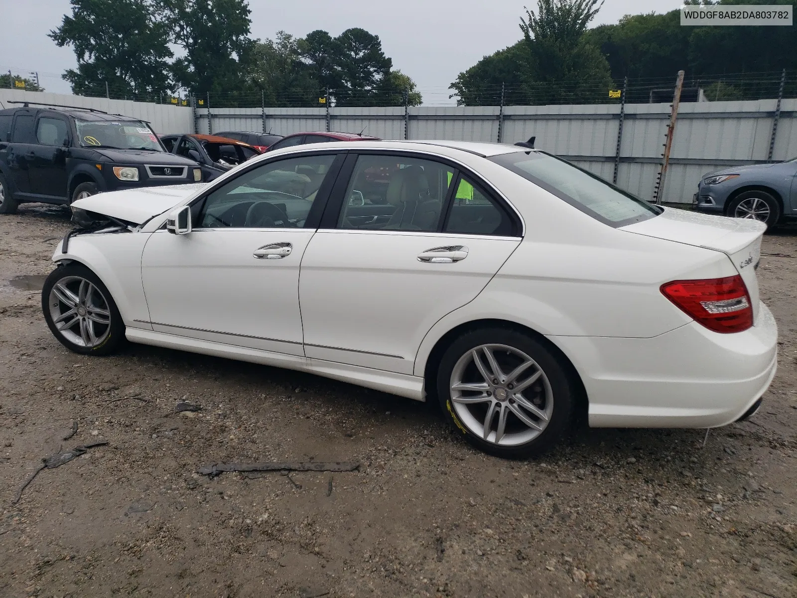 2013 Mercedes-Benz C 300 4Matic VIN: WDDGF8AB2DA803782 Lot: 66590874