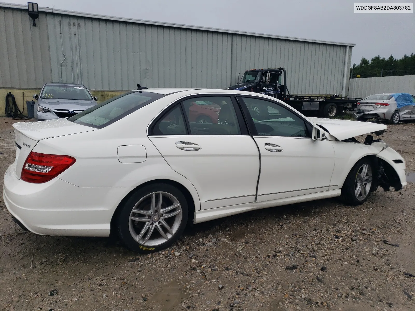 2013 Mercedes-Benz C 300 4Matic VIN: WDDGF8AB2DA803782 Lot: 66590874