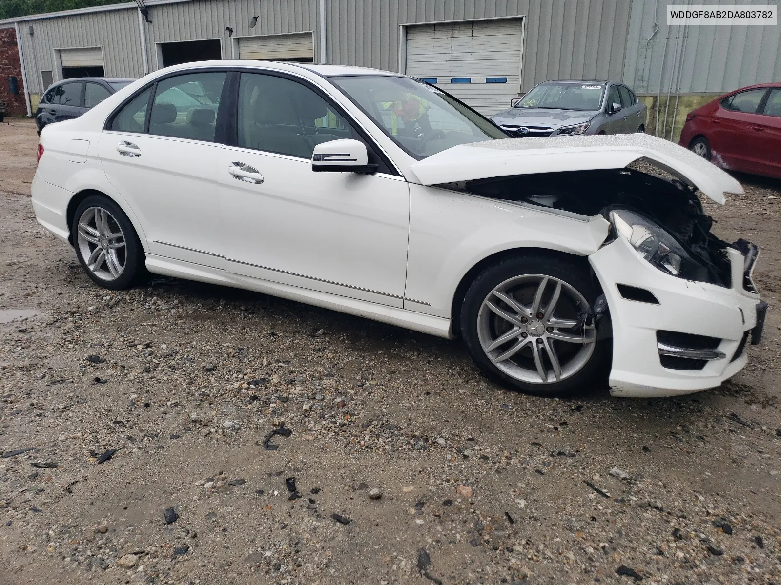 2013 Mercedes-Benz C 300 4Matic VIN: WDDGF8AB2DA803782 Lot: 66590874