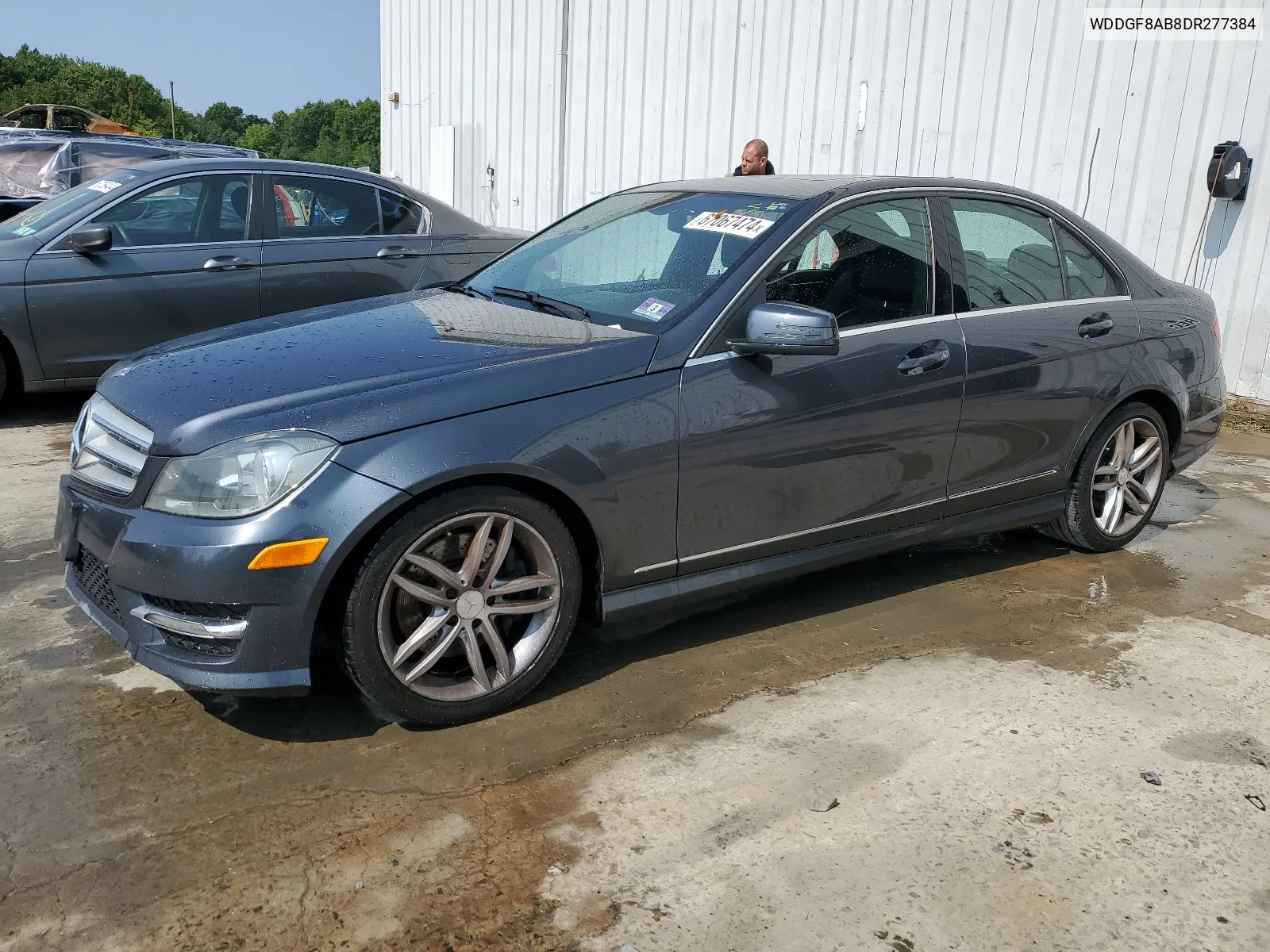 2013 Mercedes-Benz C 300 4Matic VIN: WDDGF8AB8DR277384 Lot: 67067474