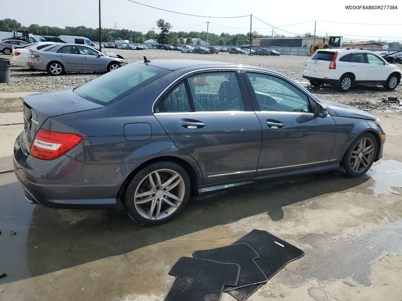 2013 Mercedes-Benz C 300 4Matic VIN: WDDGF8AB8DR277384 Lot: 67067474