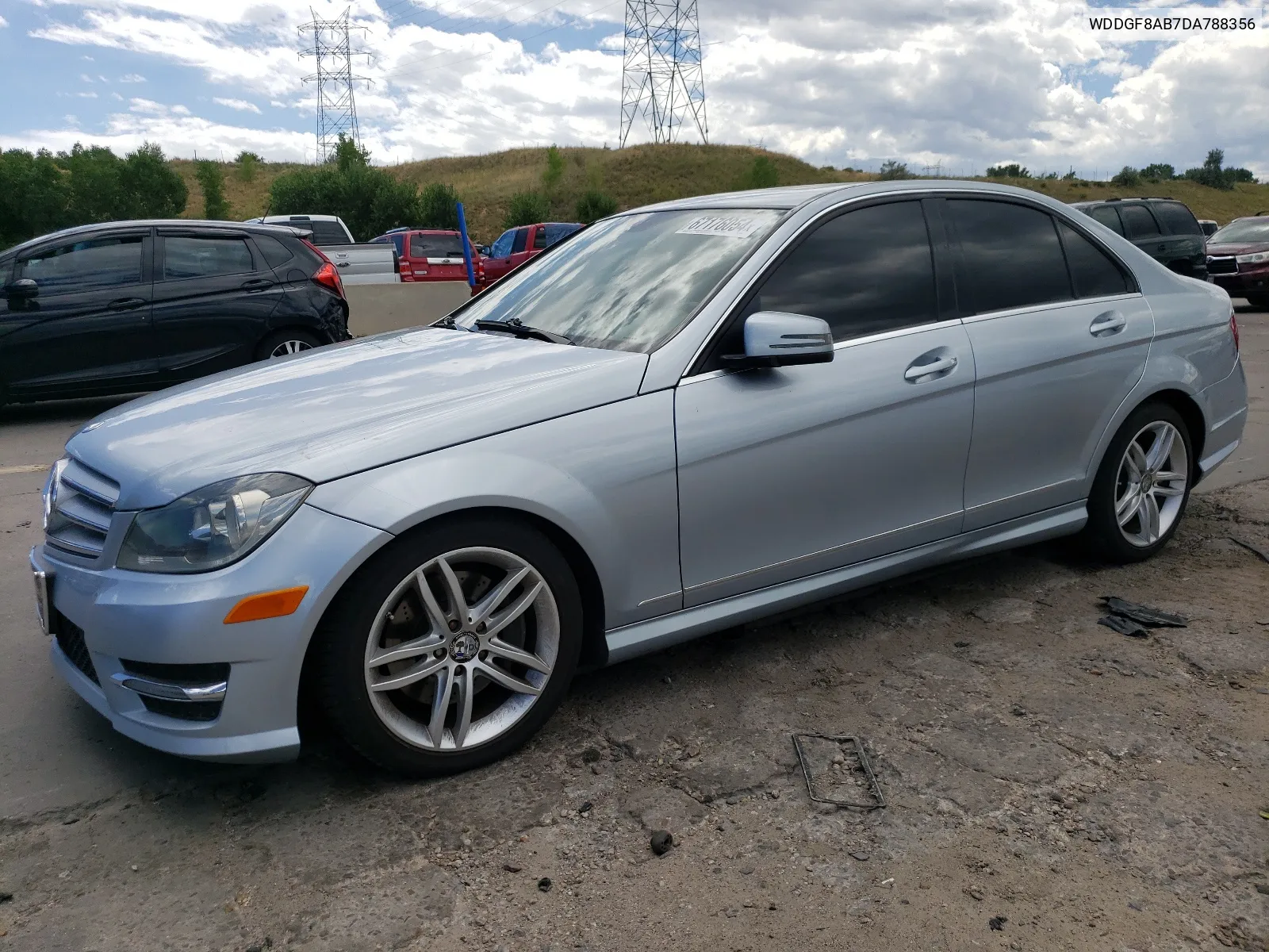 2013 Mercedes-Benz C 300 4Matic VIN: WDDGF8AB7DA788356 Lot: 67176054