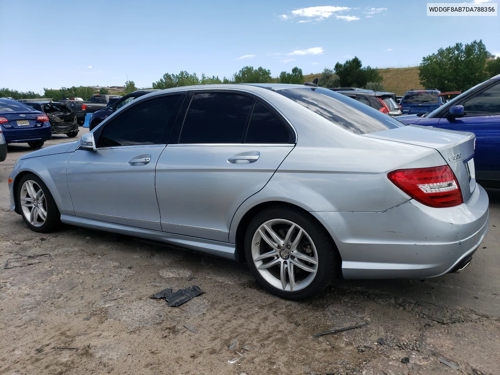 2013 Mercedes-Benz C 300 4Matic VIN: WDDGF8AB7DA788356 Lot: 67176054