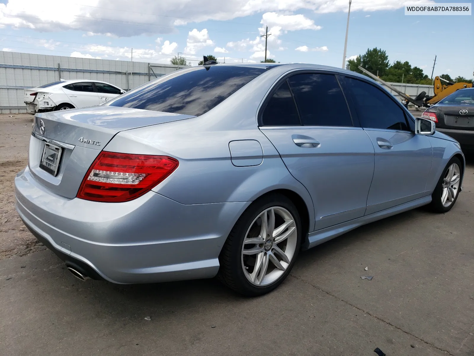 2013 Mercedes-Benz C 300 4Matic VIN: WDDGF8AB7DA788356 Lot: 67176054