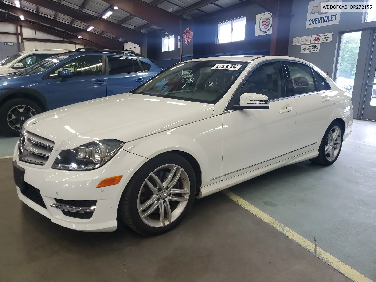 2013 Mercedes-Benz C 300 4Matic VIN: WDDGF8AB1DR272155 Lot: 67300334