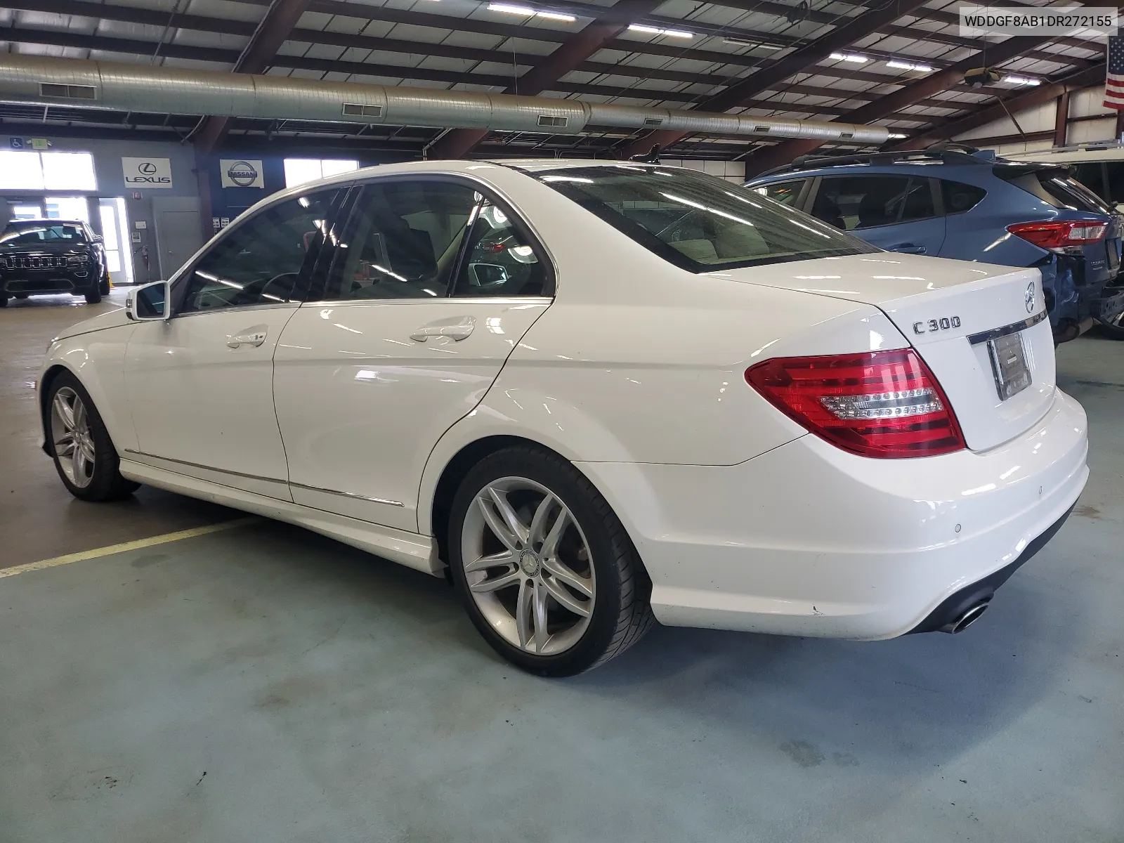 2013 Mercedes-Benz C 300 4Matic VIN: WDDGF8AB1DR272155 Lot: 67300334