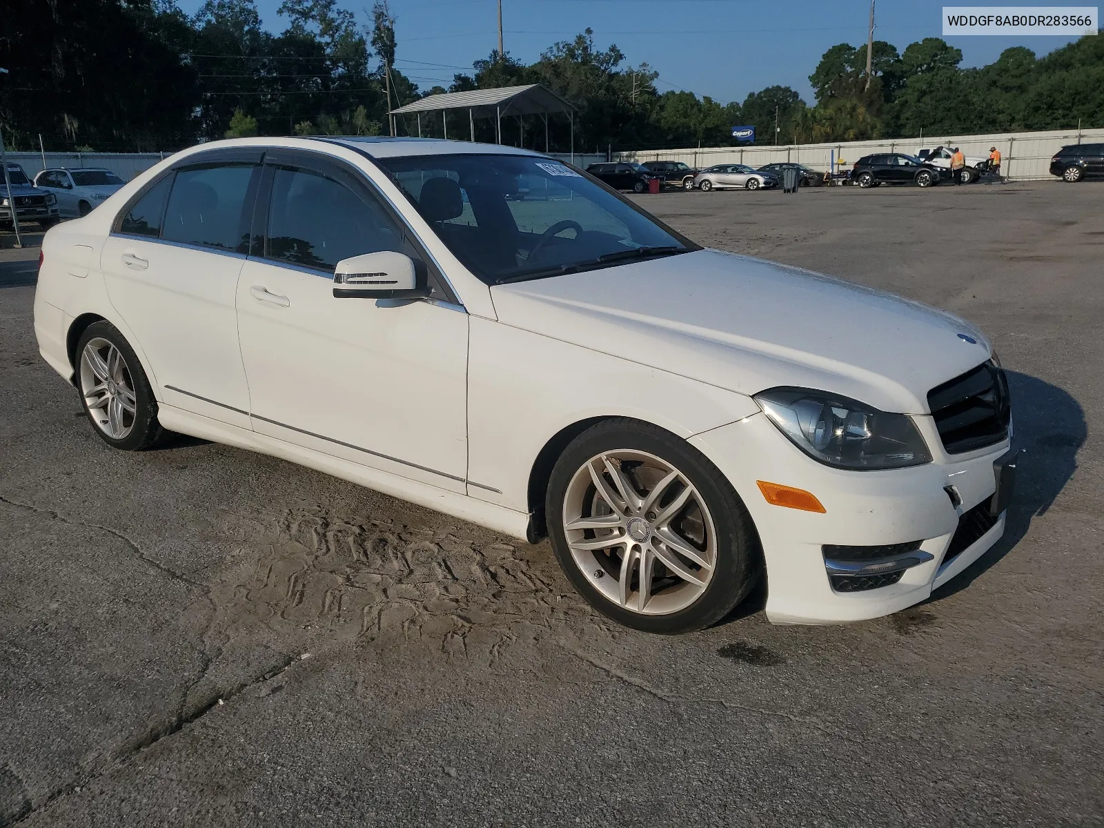 2013 Mercedes-Benz C 300 4Matic VIN: WDDGF8AB0DR283566 Lot: 67301404