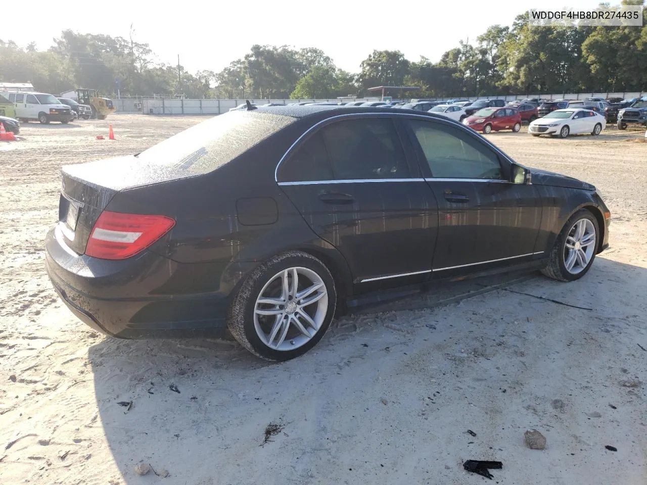 2013 Mercedes-Benz C 250 VIN: WDDGF4HB8DR274435 Lot: 67661764