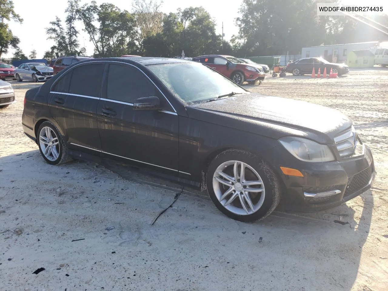 2013 Mercedes-Benz C 250 VIN: WDDGF4HB8DR274435 Lot: 67661764