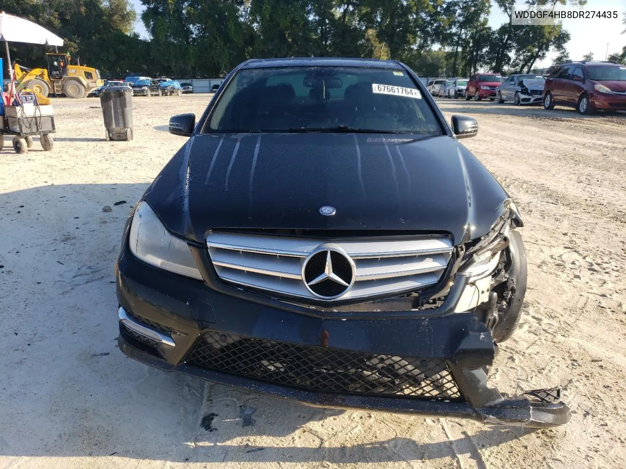 2013 Mercedes-Benz C 250 VIN: WDDGF4HB8DR274435 Lot: 67661764