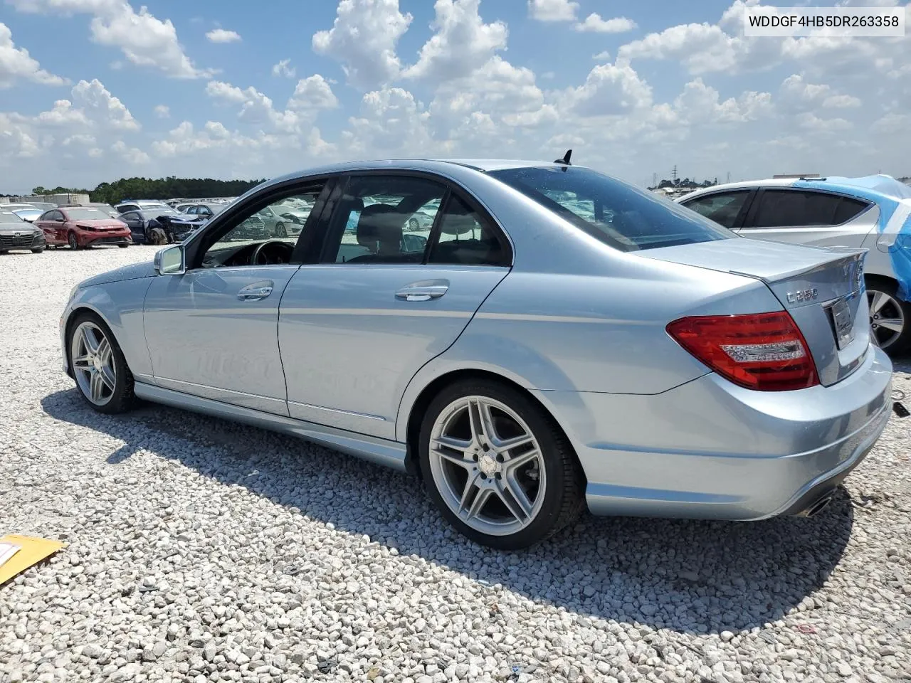 2013 Mercedes-Benz C 250 VIN: WDDGF4HB5DR263358 Lot: 67678234