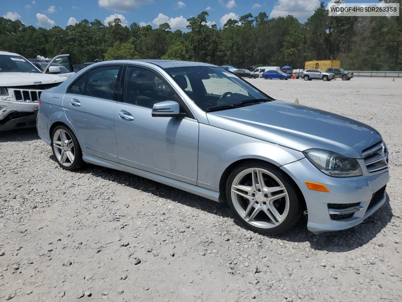 2013 Mercedes-Benz C 250 VIN: WDDGF4HB5DR263358 Lot: 67678234