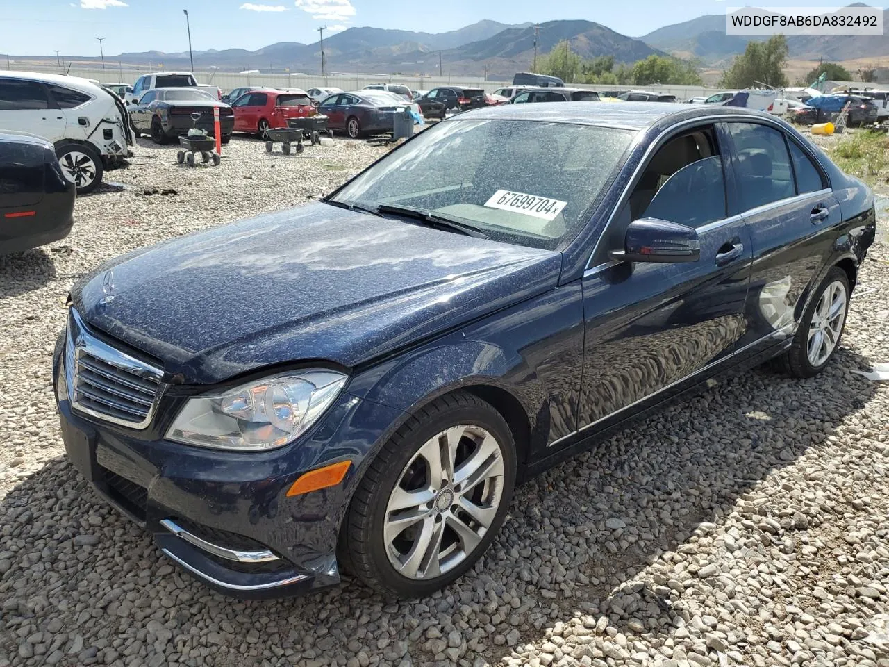 2013 Mercedes-Benz C 300 4Matic VIN: WDDGF8AB6DA832492 Lot: 67699704