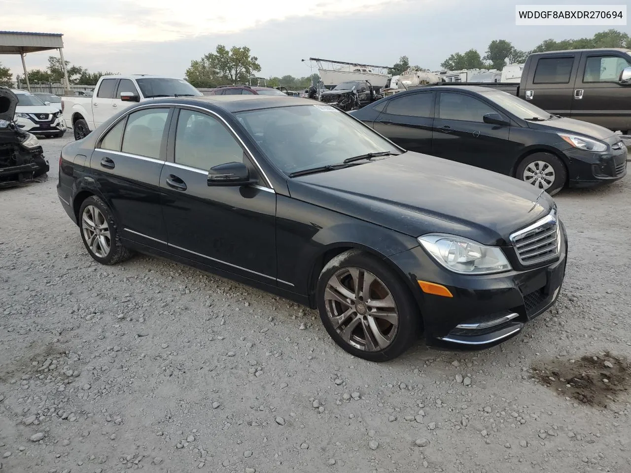 2013 Mercedes-Benz C 300 4Matic VIN: WDDGF8ABXDR270694 Lot: 68762694